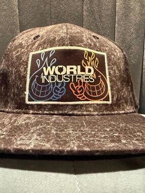 Men's Patch Snapback Hat World Industries